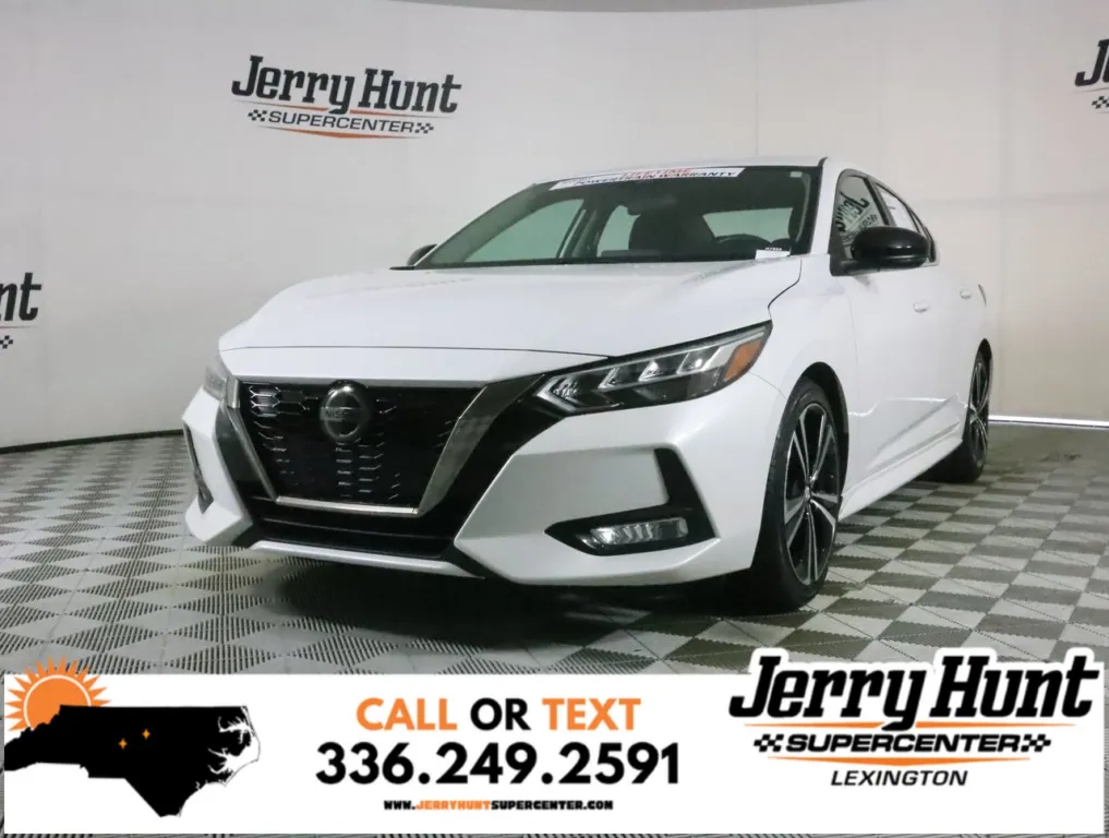 Used 2021 Nissan Sentra SR for sale in Lexington, NC at Jerry Hunt