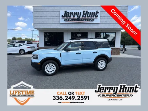Blue 2025 Ford Bronco Sport Heritage for sale in Lexington, NC