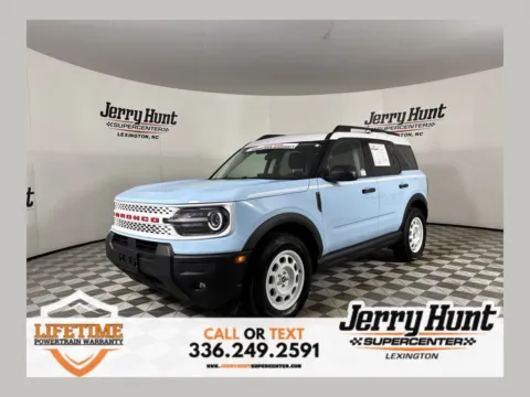 Blue 2025 Ford Bronco Sport Heritage for sale in Lexington, NC