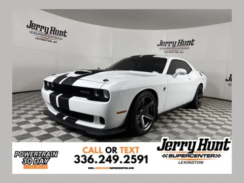 White 2018 Dodge Challenger SRT Hellcat for sale in Lexington, NC