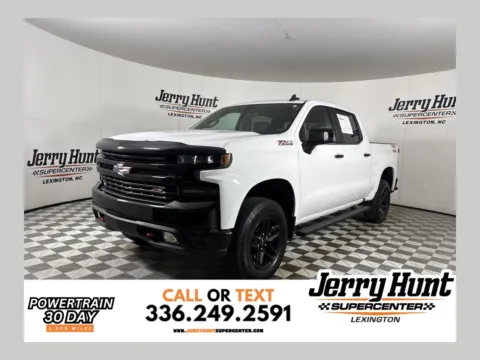 White 2020 Chevrolet Silverado 1500 LT Trail Boss for sale in Lexington, NC