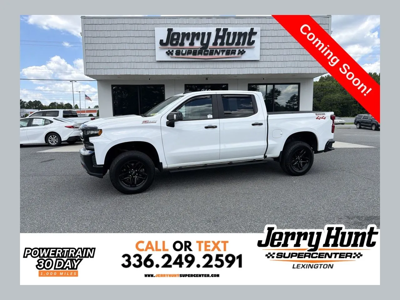 White 2020 Chevrolet Silverado 1500 LT Trail Boss for sale in Lexington, NC