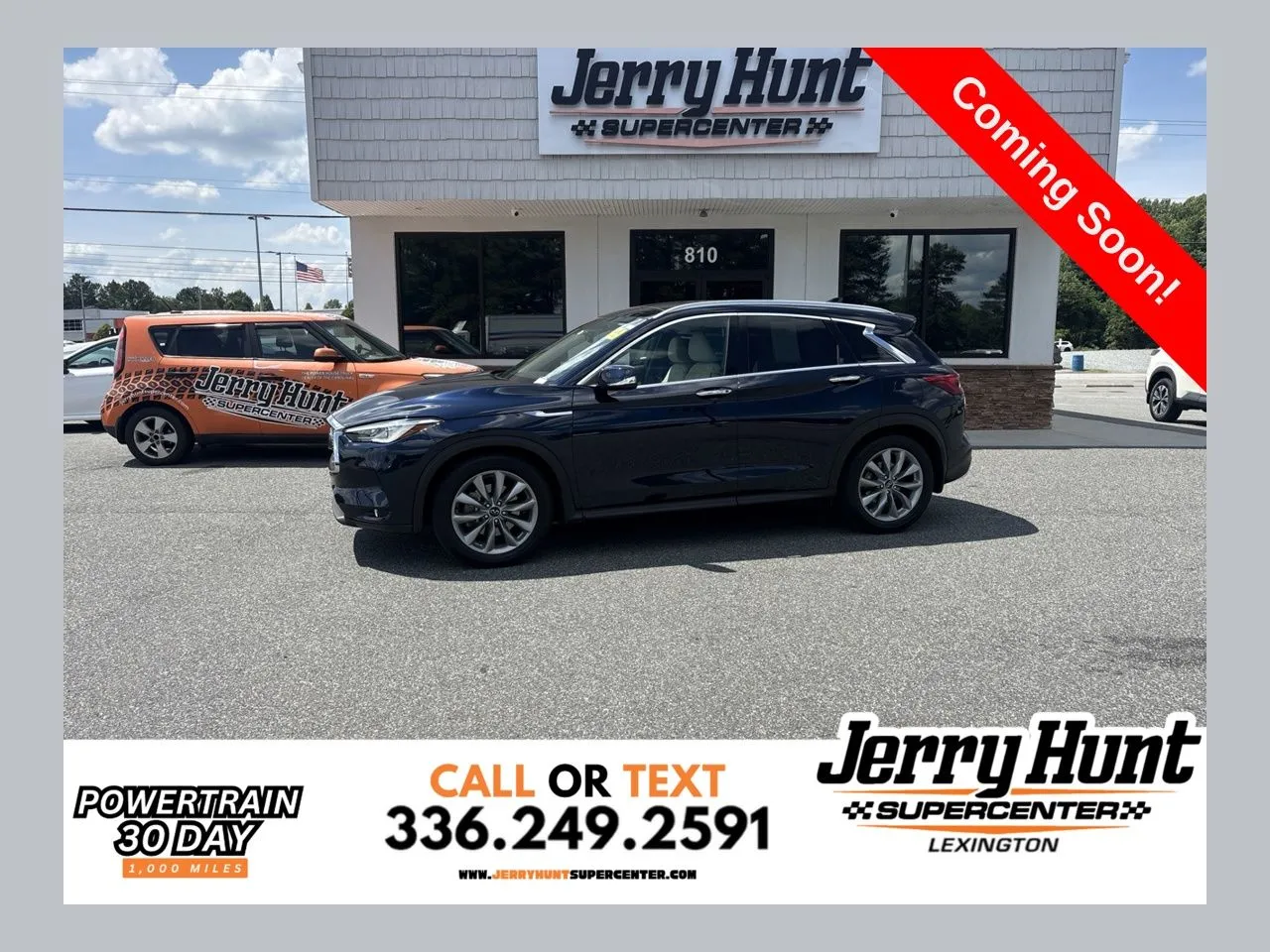 Blue 2020 INFINITI QX50 LUXE for sale in Lexington, NC