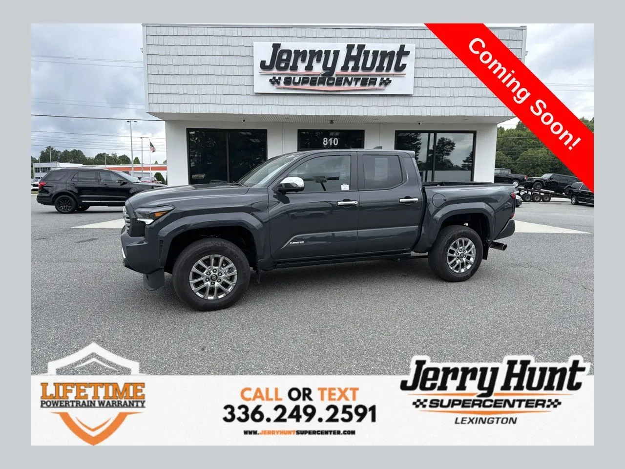 Gray 2025 Toyota Tacoma Limited for sale in Lexington, NC