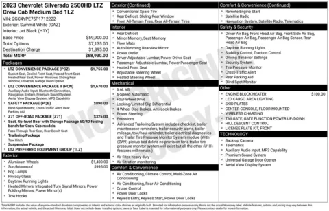 More photos of 2023 Chevrolet Silverado 2500HD LTZ at Jerry Hunt Supercenter - Lexington, NC