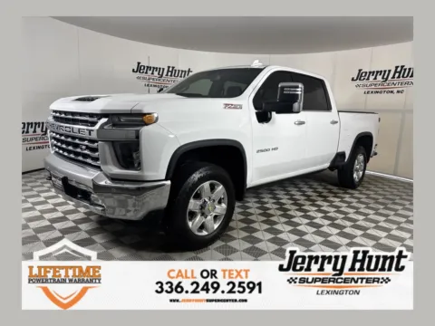 White 2023 Chevrolet Silverado 2500HD LTZ for sale in Lexington, NC