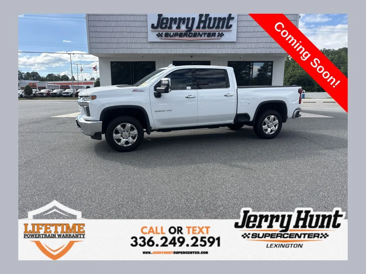 White 2023 Chevrolet Silverado 2500HD LTZ for sale in Lexington, NC