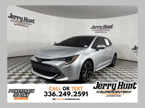 Silver 2021 Toyota Corolla Hatchback XSE for sale in Lexington, NC