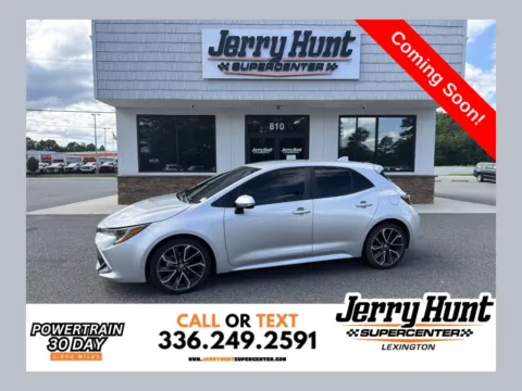 Silver 2021 Toyota Corolla Hatchback XSE for sale in Lexington, NC