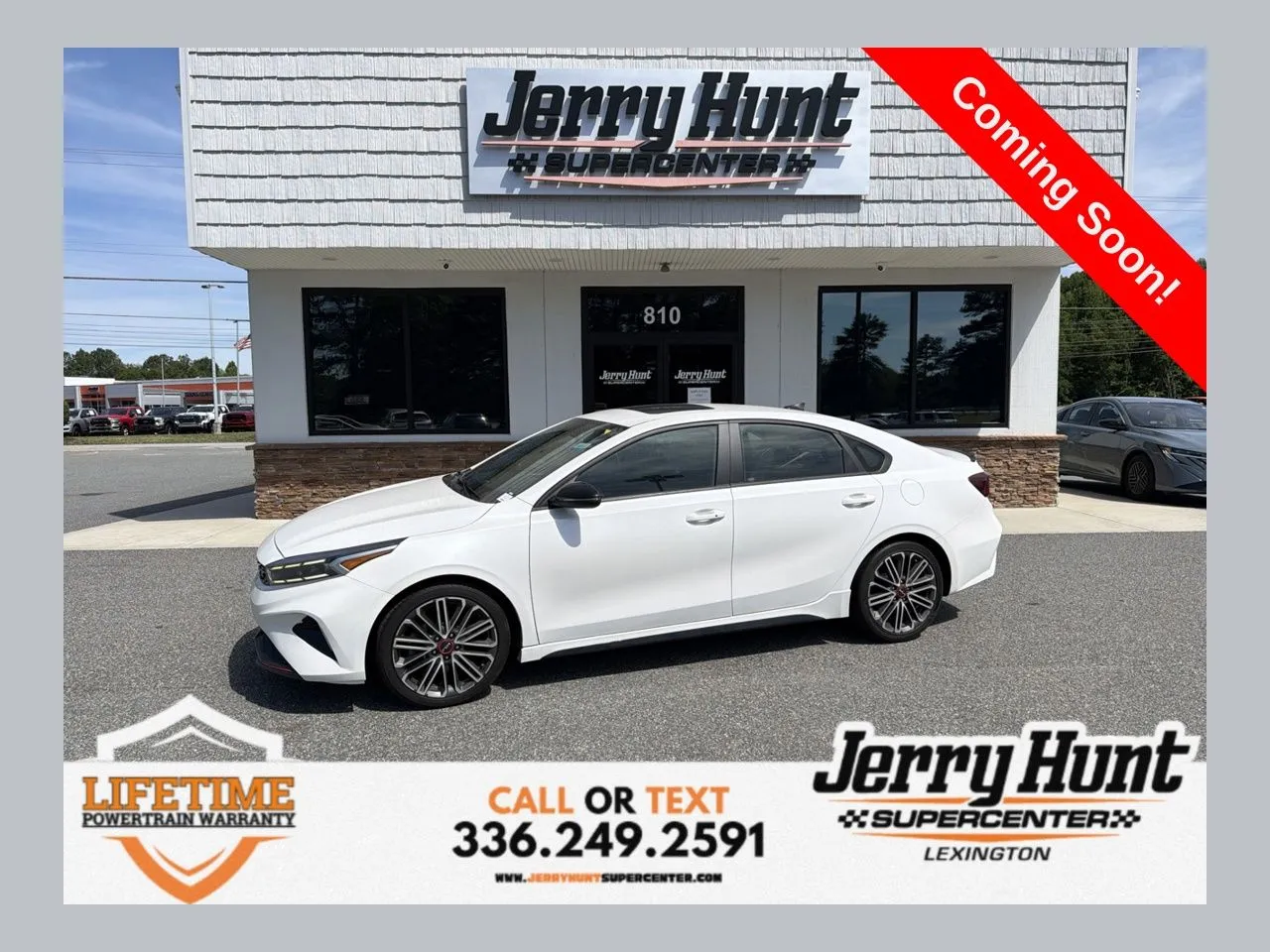 White 2023 Kia Forte GT for sale in Lexington, NC