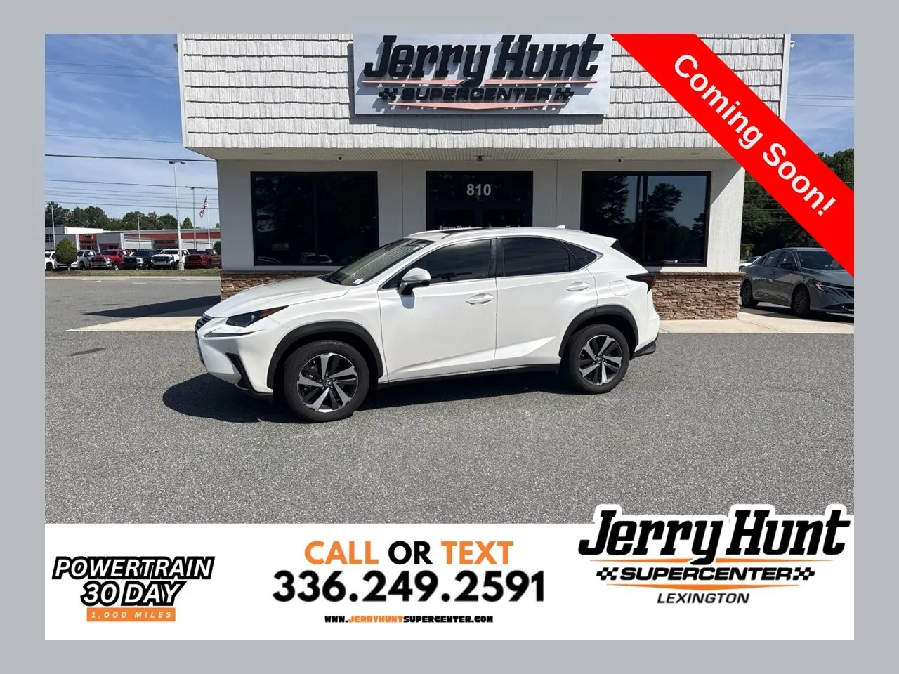 White 2021 Lexus NX 300 Base for sale in Lexington, NC