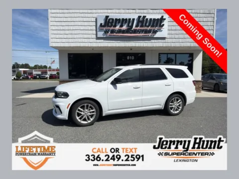 White 2024 Dodge Durango GT Plus for sale in Lexington, NC