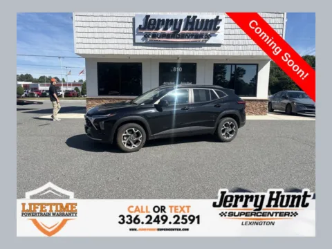 Black 2024 Chevrolet Trax LT for sale in Lexington, NC