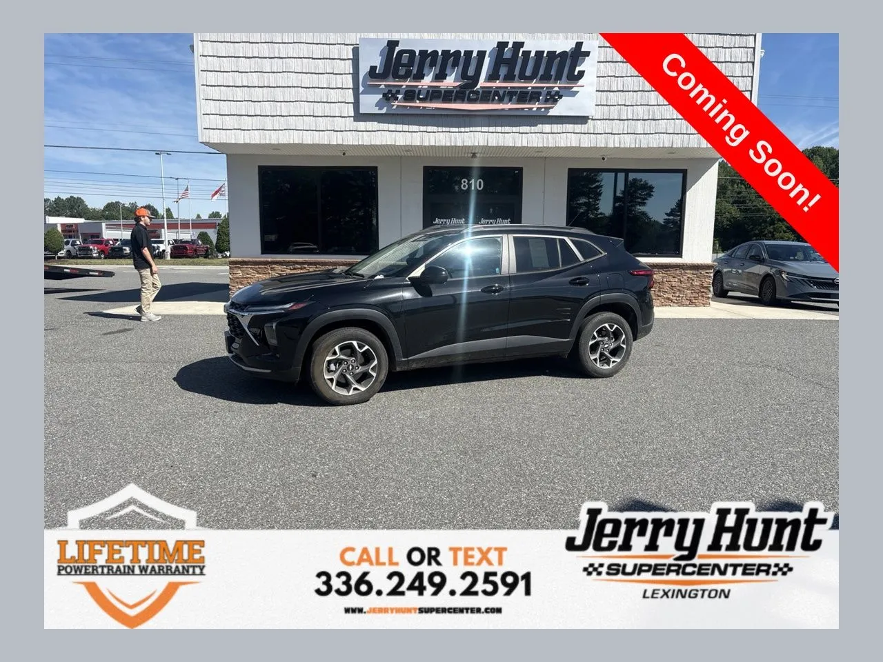 Black 2024 Chevrolet Trax LT for sale in Lexington, NC