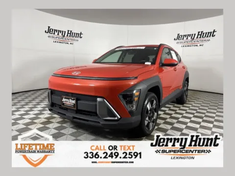 Orange 2024 Hyundai Kona SEL for sale in Lexington, NC