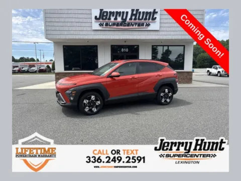 Orange 2024 Hyundai Kona SEL for sale in Lexington, NC