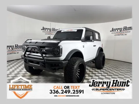 White 2023 Ford Bronco Big Bend for sale in Lexington, NC