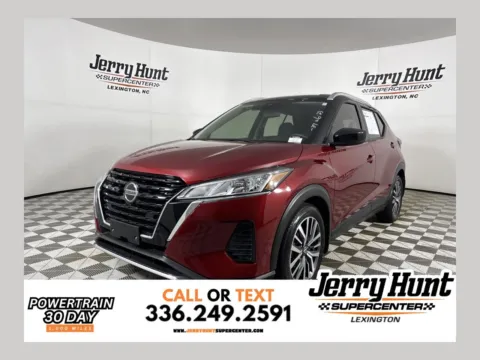 Black 2021 Nissan Kicks SV for sale in Lexington, NC