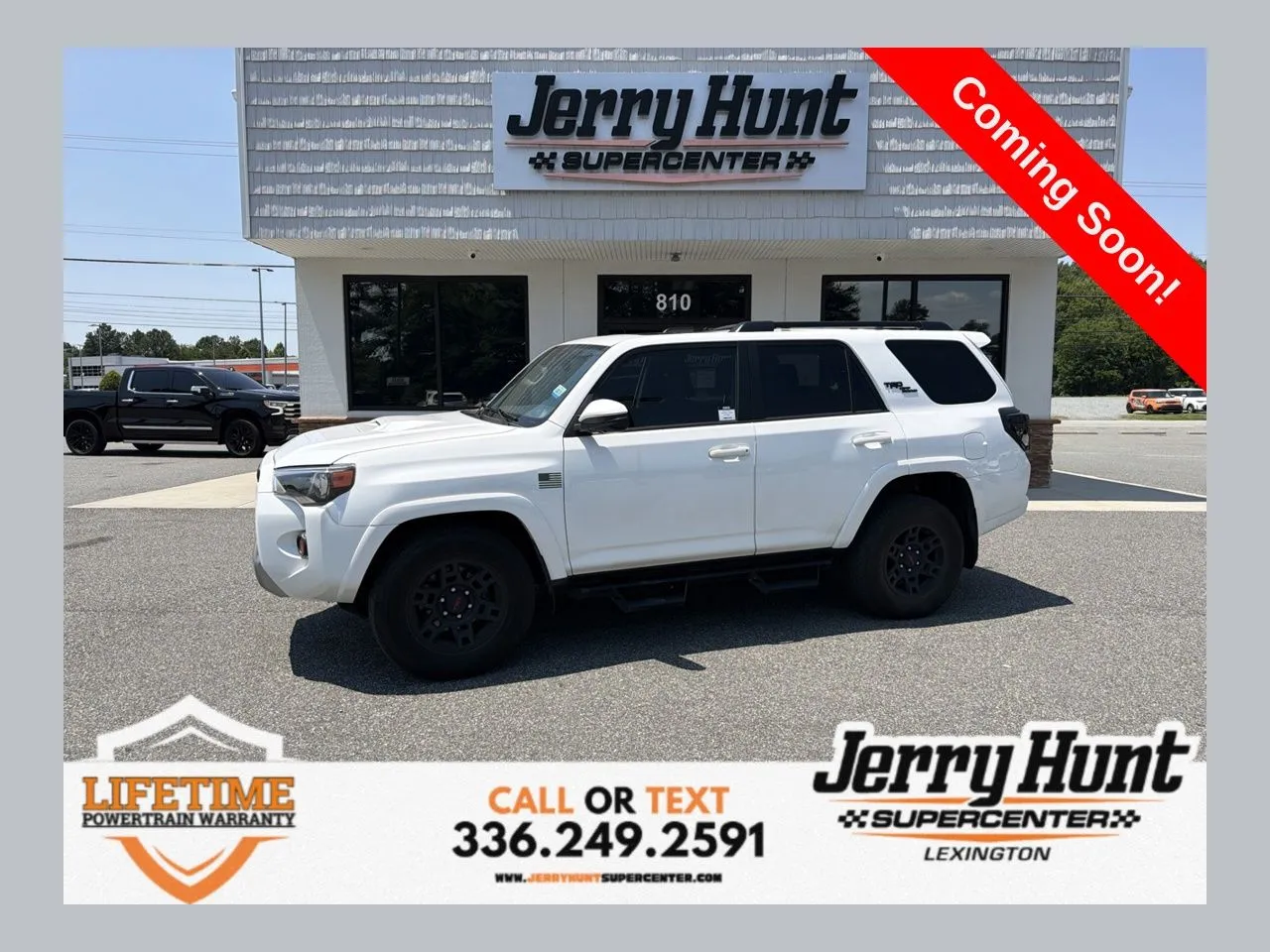 White 2023 Toyota 4Runner TRD Off-Road Premium for sale in Lexington, NC
