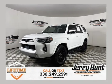 White 2023 Toyota 4Runner TRD Off-Road Premium for sale in Lexington, NC