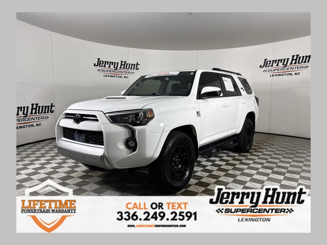 White 2023 Toyota 4Runner TRD Off-Road Premium for sale in Lexington, NC