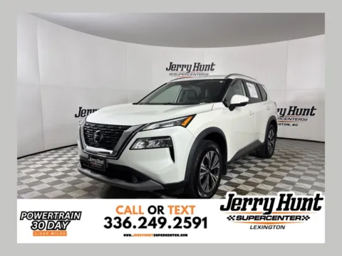White 2021 Nissan Rogue SV for sale in Lexington, NC