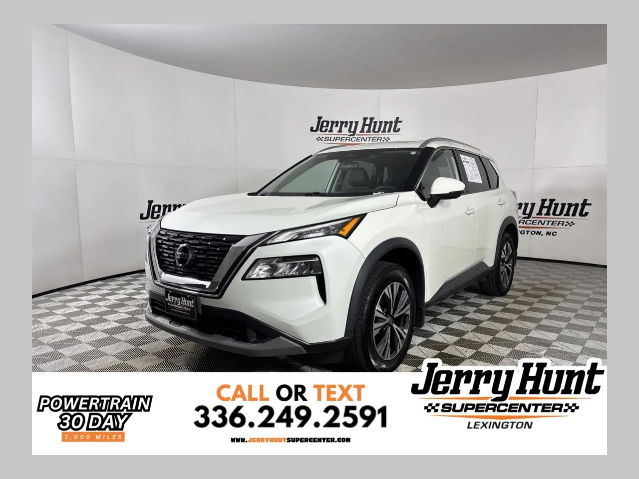 White 2021 Nissan Rogue SV for sale in Lexington, NC