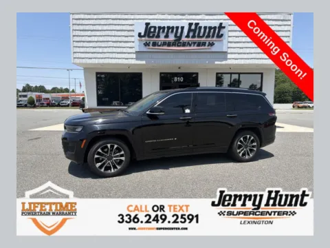 Black 2023 Jeep Grand Cherokee L Overland for sale in Lexington, NC