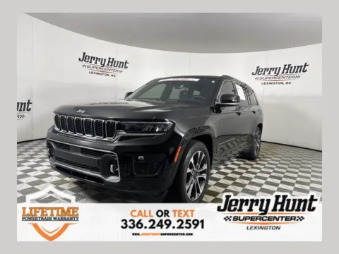 Black 2023 Jeep Grand Cherokee L Overland for sale in Lexington, NC