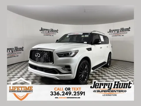 White 2024 INFINITI QX80 Sensory for sale in Lexington, NC