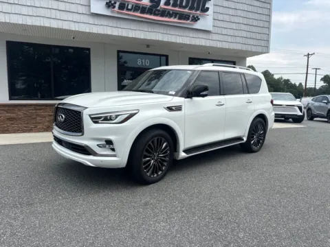 White 2024 INFINITI QX80 Sensory for sale in Lexington, NC