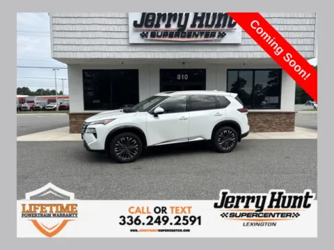 White 2024 Nissan Rogue Platinum for sale in Lexington, NC