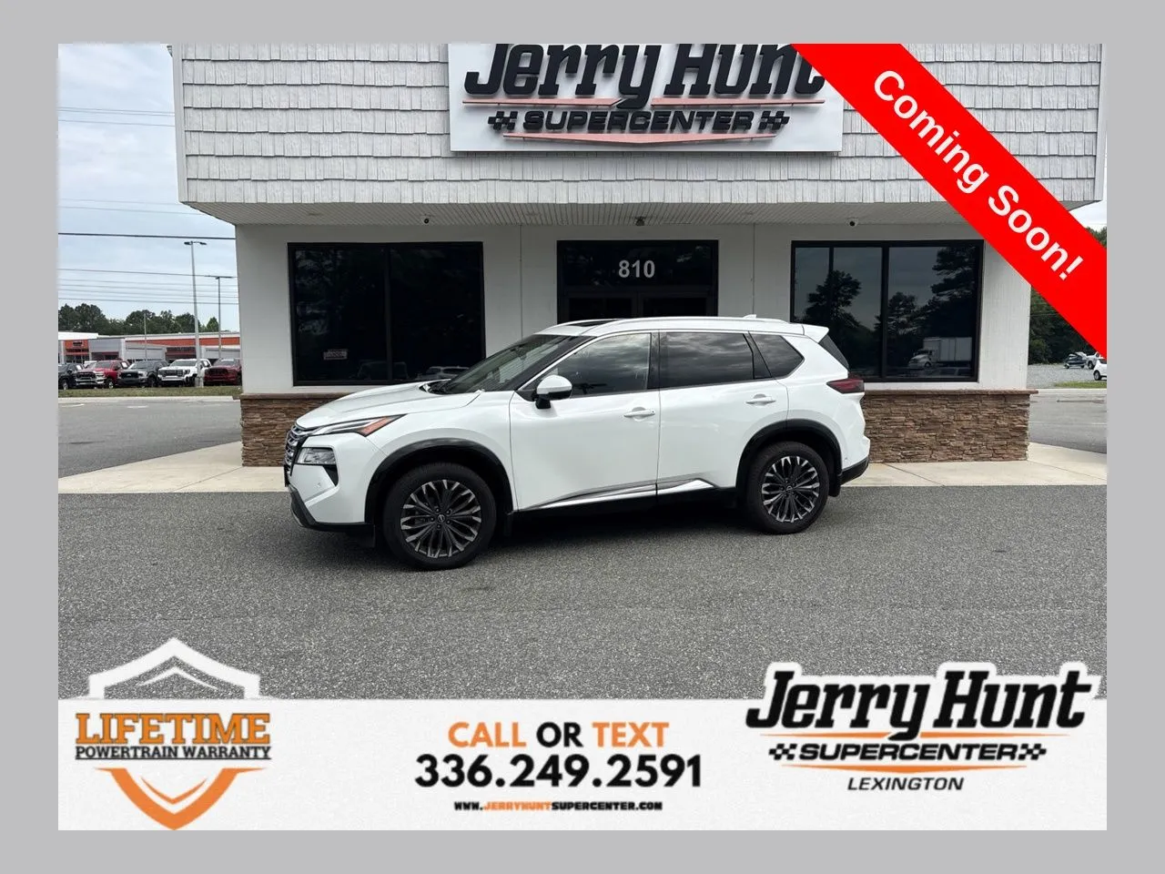 White 2024 Nissan Rogue Platinum for sale in Lexington, NC