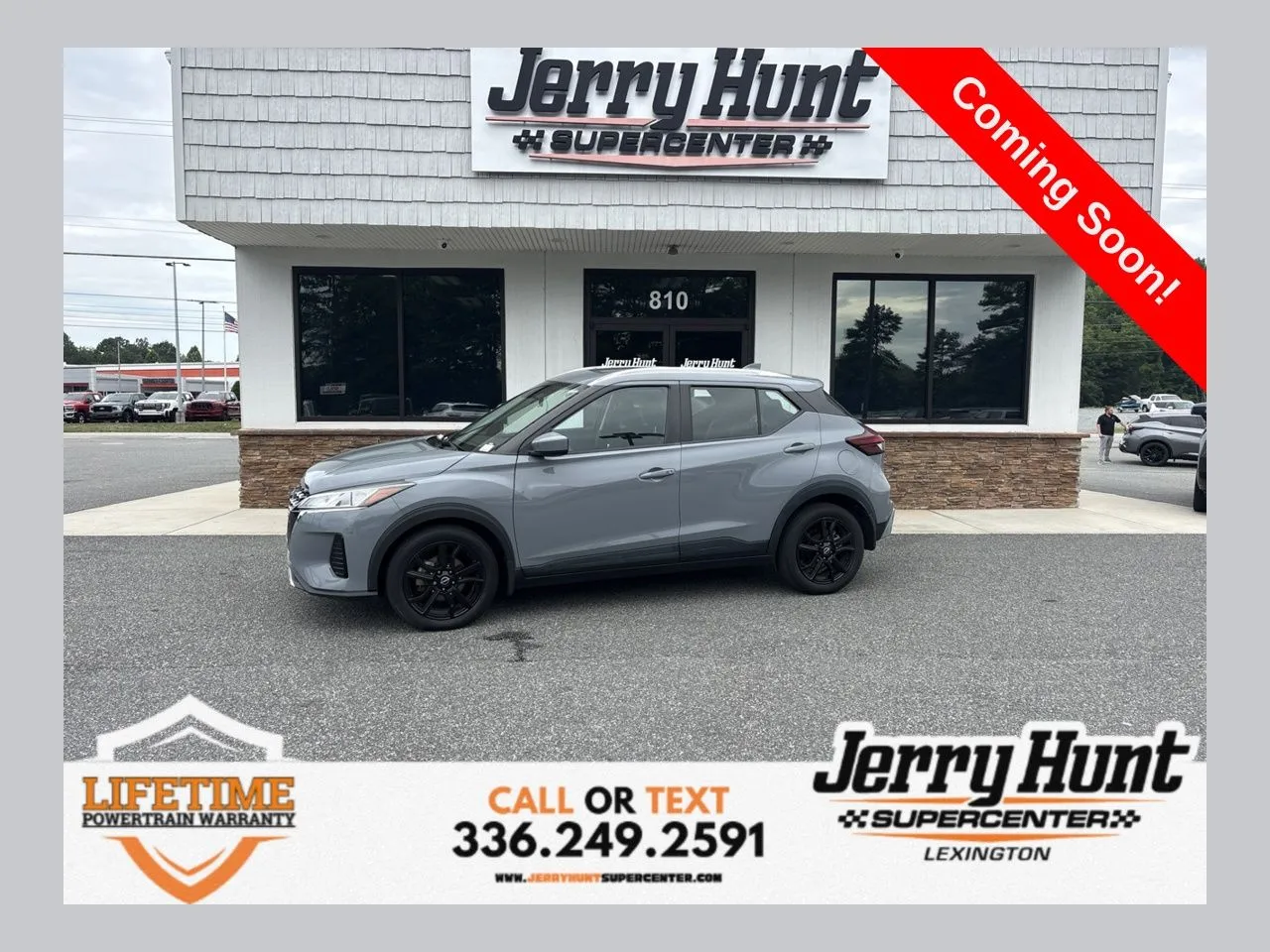 Gray 2023 Nissan Kicks SV for sale in Lexington, NC