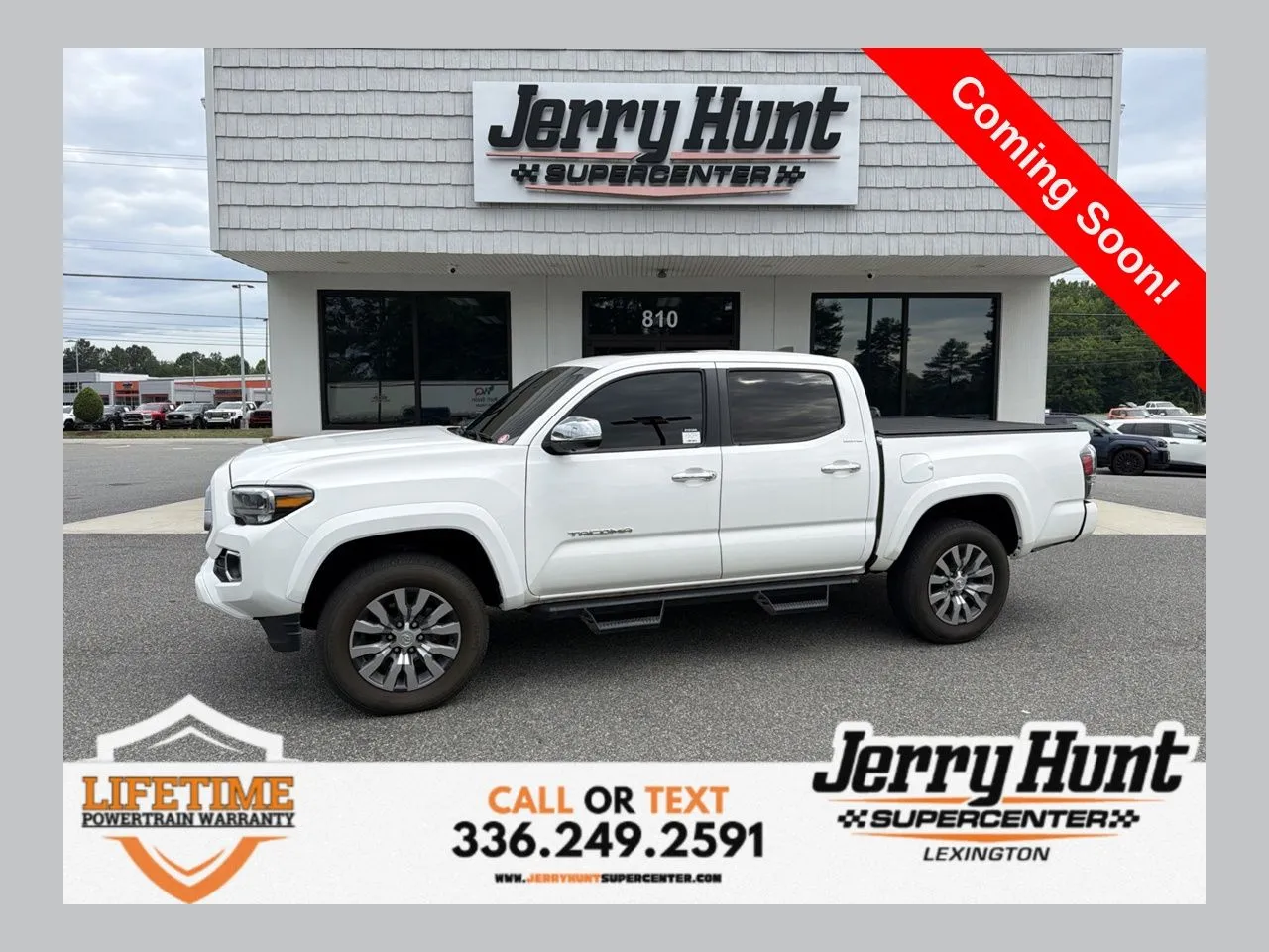 White 2023 Toyota Tacoma Limited for sale in Lexington, NC