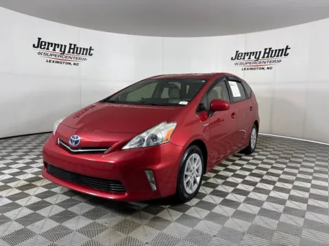 Red 2013 Toyota Prius v Two for sale in Lexington, NC