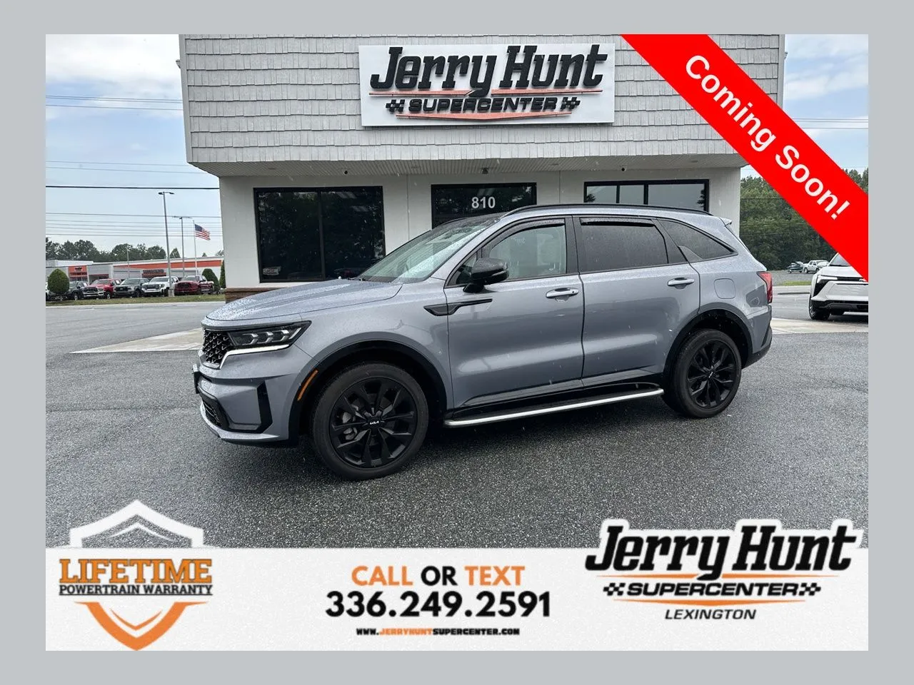 Silver 2023 Kia Sorento SX for sale in Lexington, NC