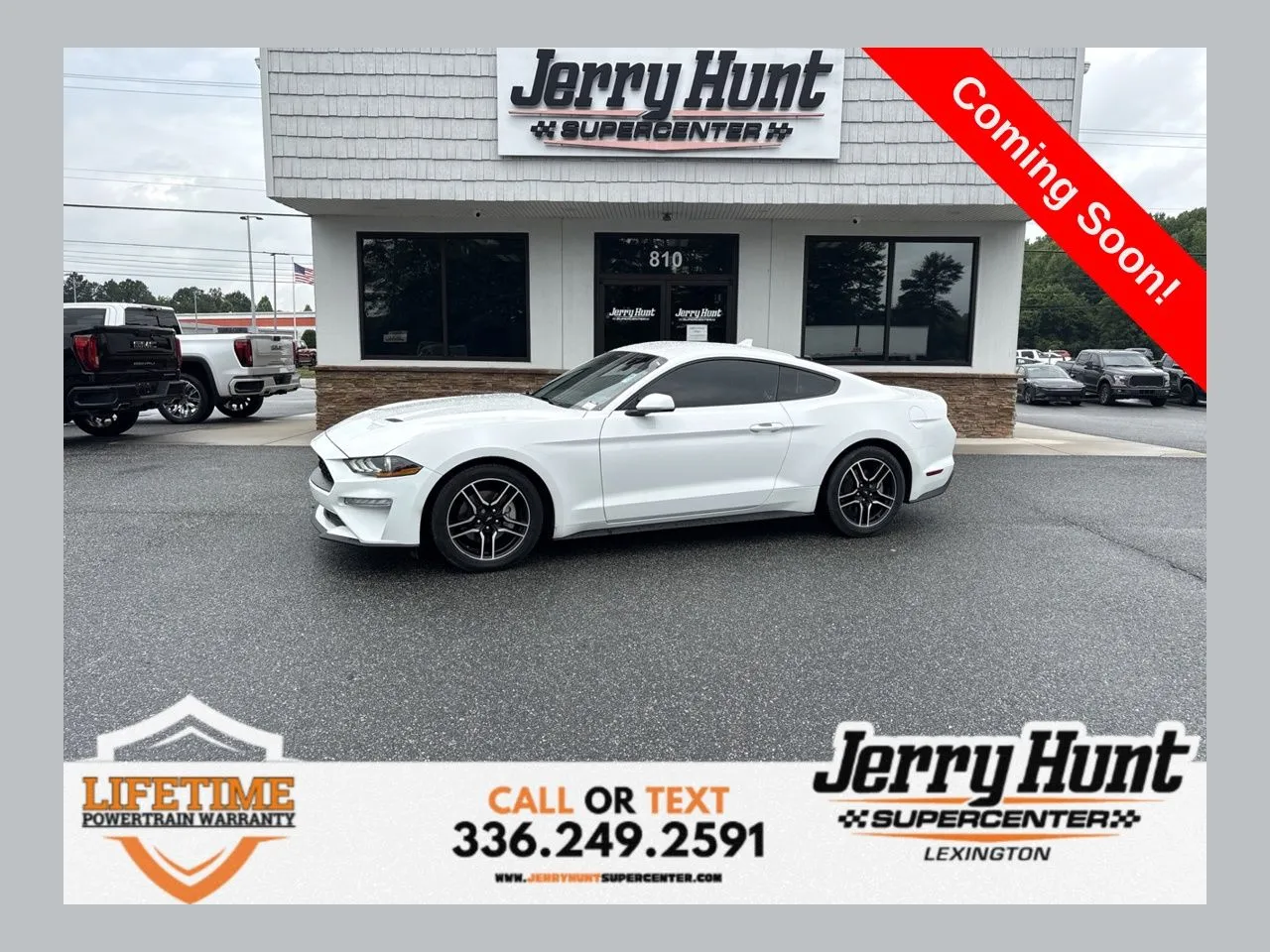White 2022 Ford Mustang EcoBoost for sale in Lexington, NC