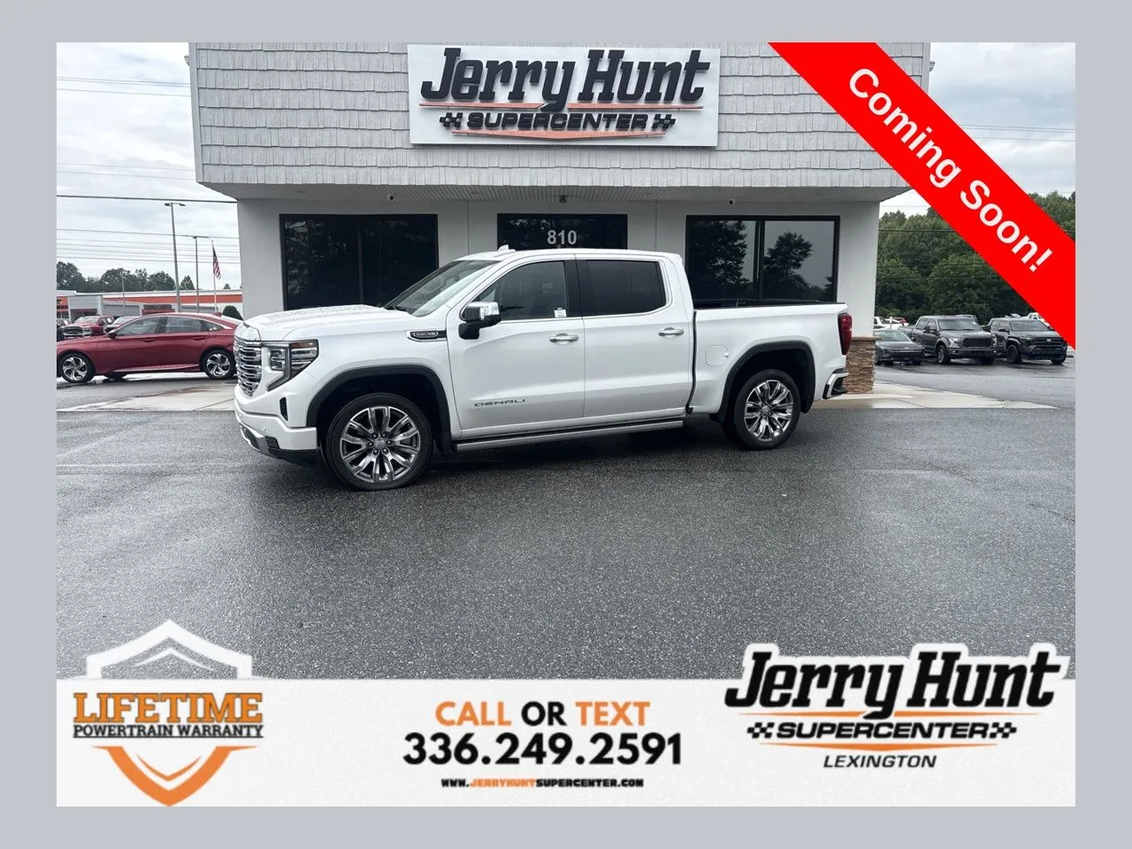 White 2023 GMC Sierra 1500 Denali for sale in Lexington, NC