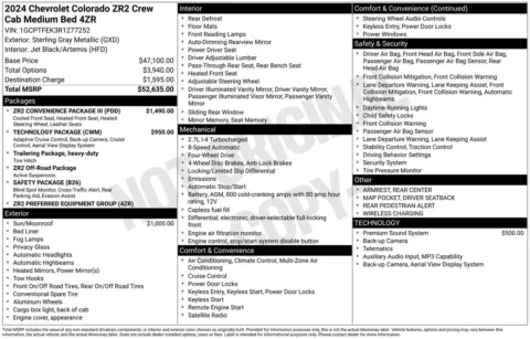 More photos of 2024 Chevrolet Colorado ZR2 at Jerry Hunt Supercenter - Lexington, NC