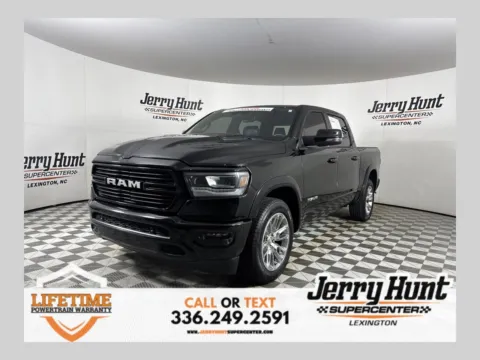 Black 2023 Ram 1500 Laramie for sale in Lexington, NC