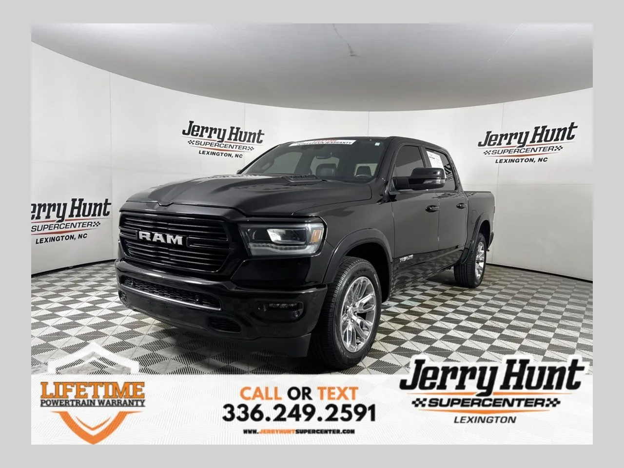 Black 2023 Ram 1500 Laramie for sale in Lexington, NC