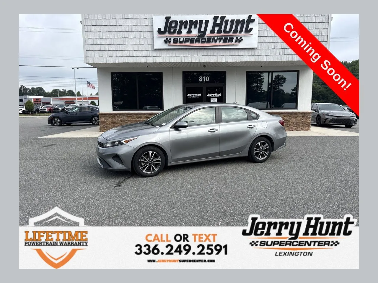 Gray 2023 Kia Forte LXS for sale in Lexington, NC