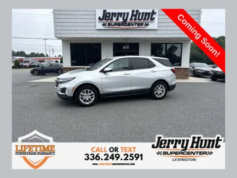 Silver 2022 Chevrolet Equinox LT for sale in Lexington, NC