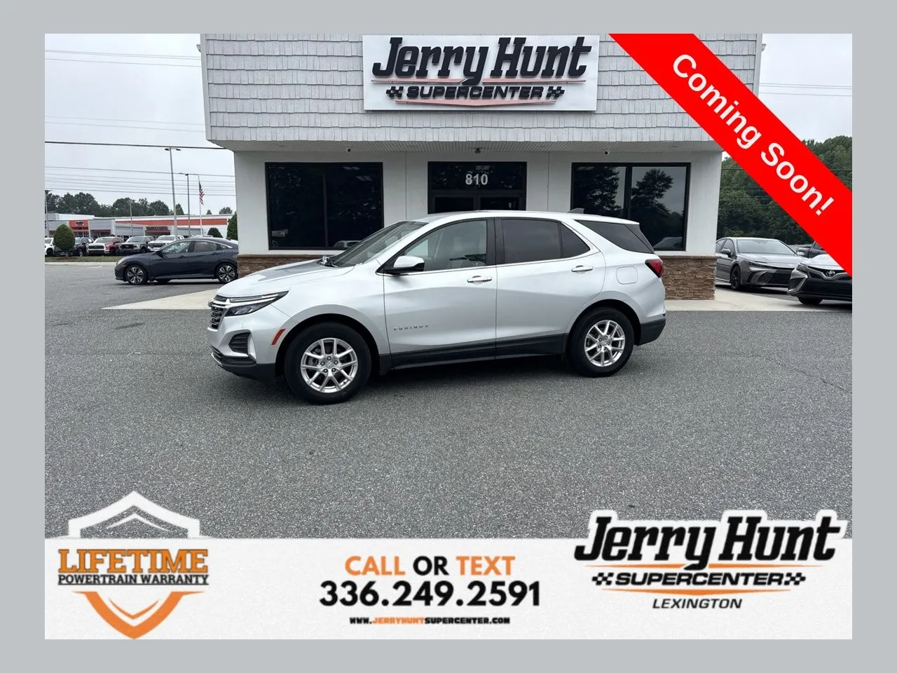 Used 2022 Chevrolet Equinox LT for sale in Lexington, NC at Jerry