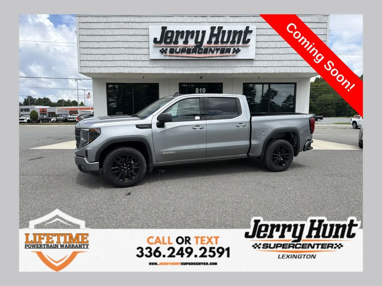 Gray 2024 GMC Sierra 1500 Elevation for sale in Lexington, NC