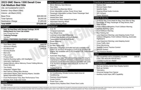 More photos of 2023 GMC Sierra 1500 Denali at Jerry Hunt Supercenter - Lexington, NC