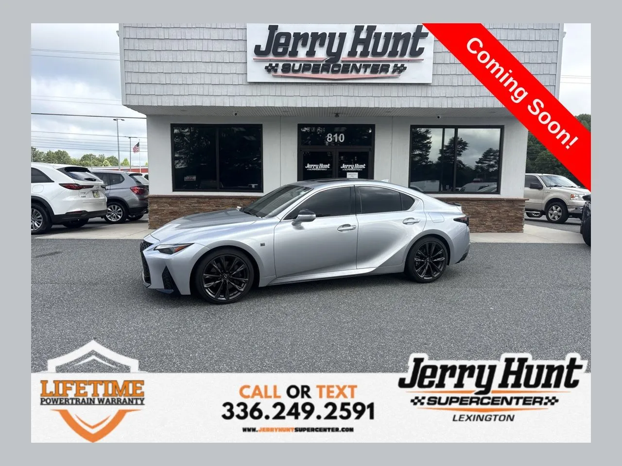 Silver 2024 Lexus IS 350 F SPORT Design for sale in Lexington, NC