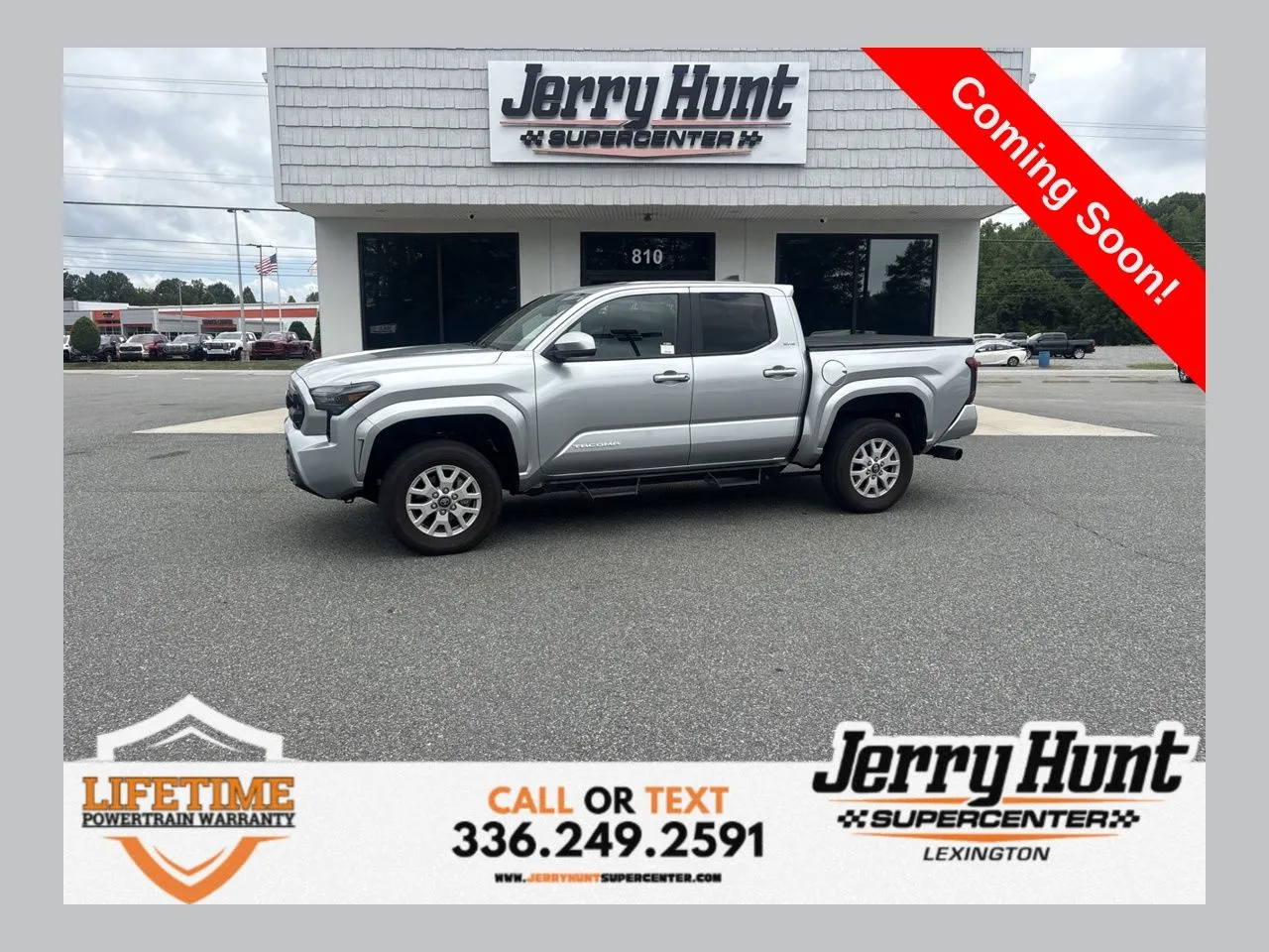 Silver 2024 Toyota Tacoma SR5 for sale in Lexington, NC