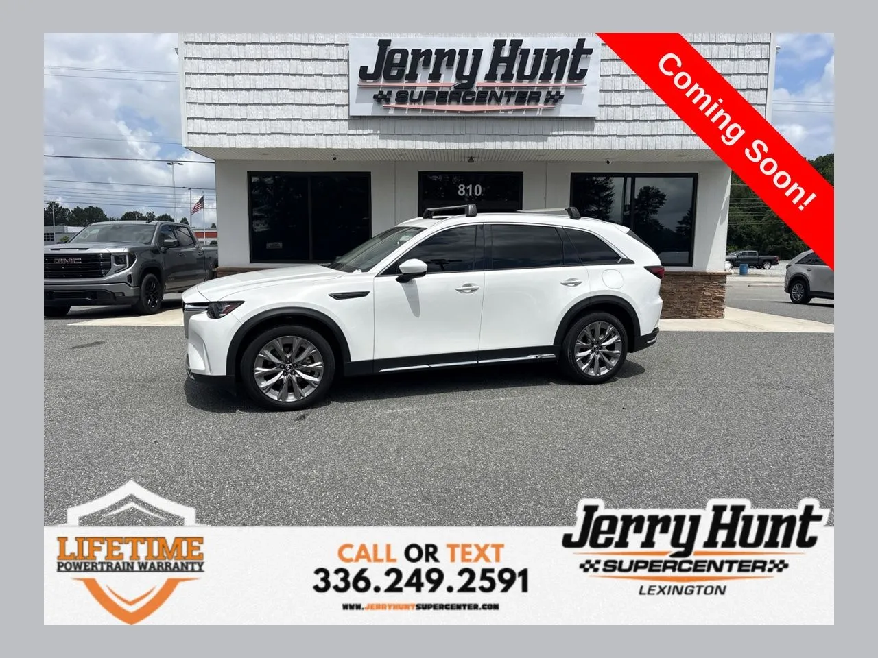White 2024 Mazda CX-90 3.3 Turbo Premium for sale in Lexington, NC